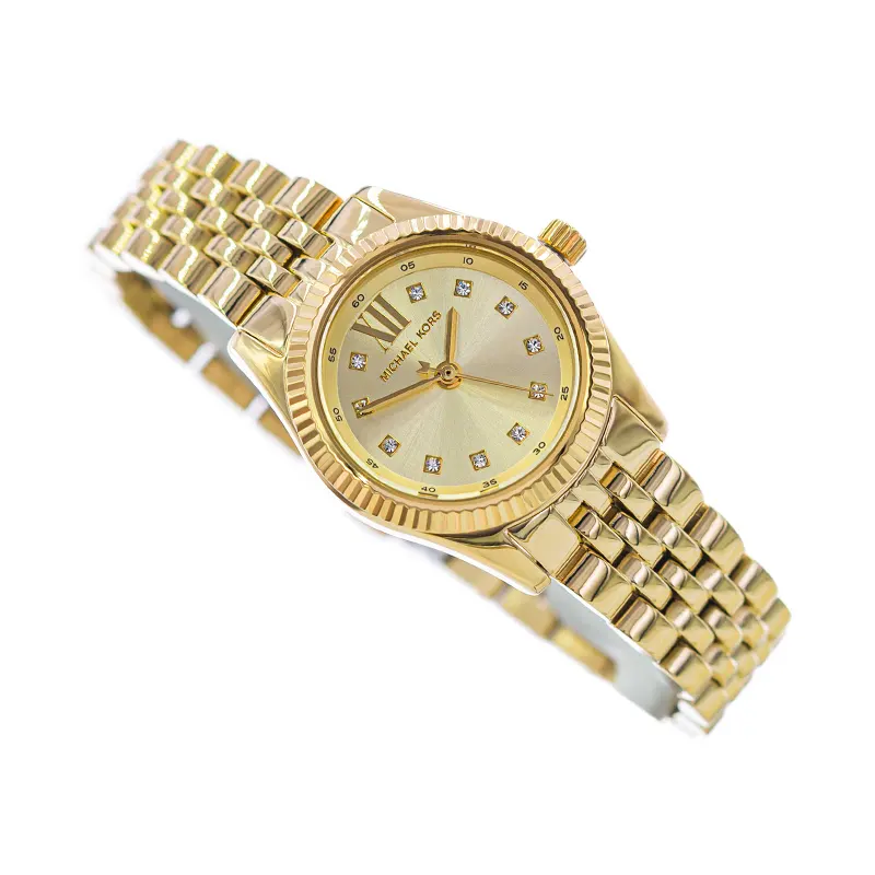 Michael Kors Petite Lexington Gold-tone Ladies Watch- MK4741